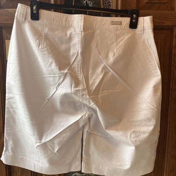 Woolrich Women’s Vintage Montevallo Bermuda Shorts White Size 14 New with Tags - Picture 8 of 12